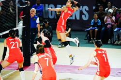 央视CCTV5直播女排世锦赛1/8决赛 中国女排对上欧洲劲旅法国队