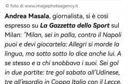 意甲知名媒体人：米兰应保持冷静，只有战胜那不勒斯才能回应那些质疑阿莱格里的人