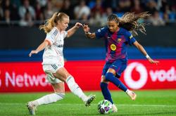 （体育）足球——欧冠女足：巴塞罗那胜拜仁慕尼黑
