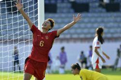 （体育）足球——U20女足亚洲杯小组赛：中国胜越南