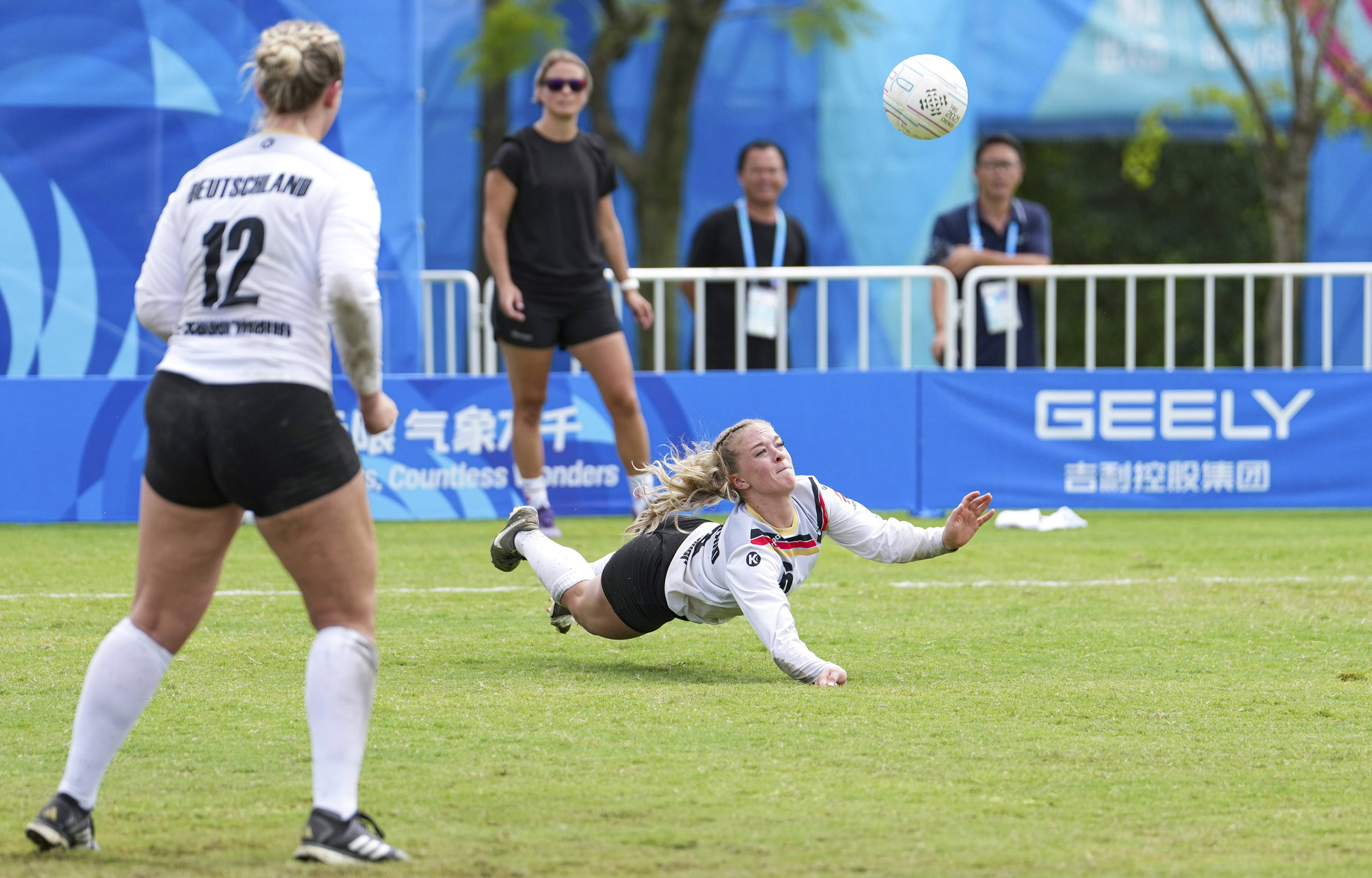 （成都世运会）浮士德球——女子预赛：巴西队胜德国队