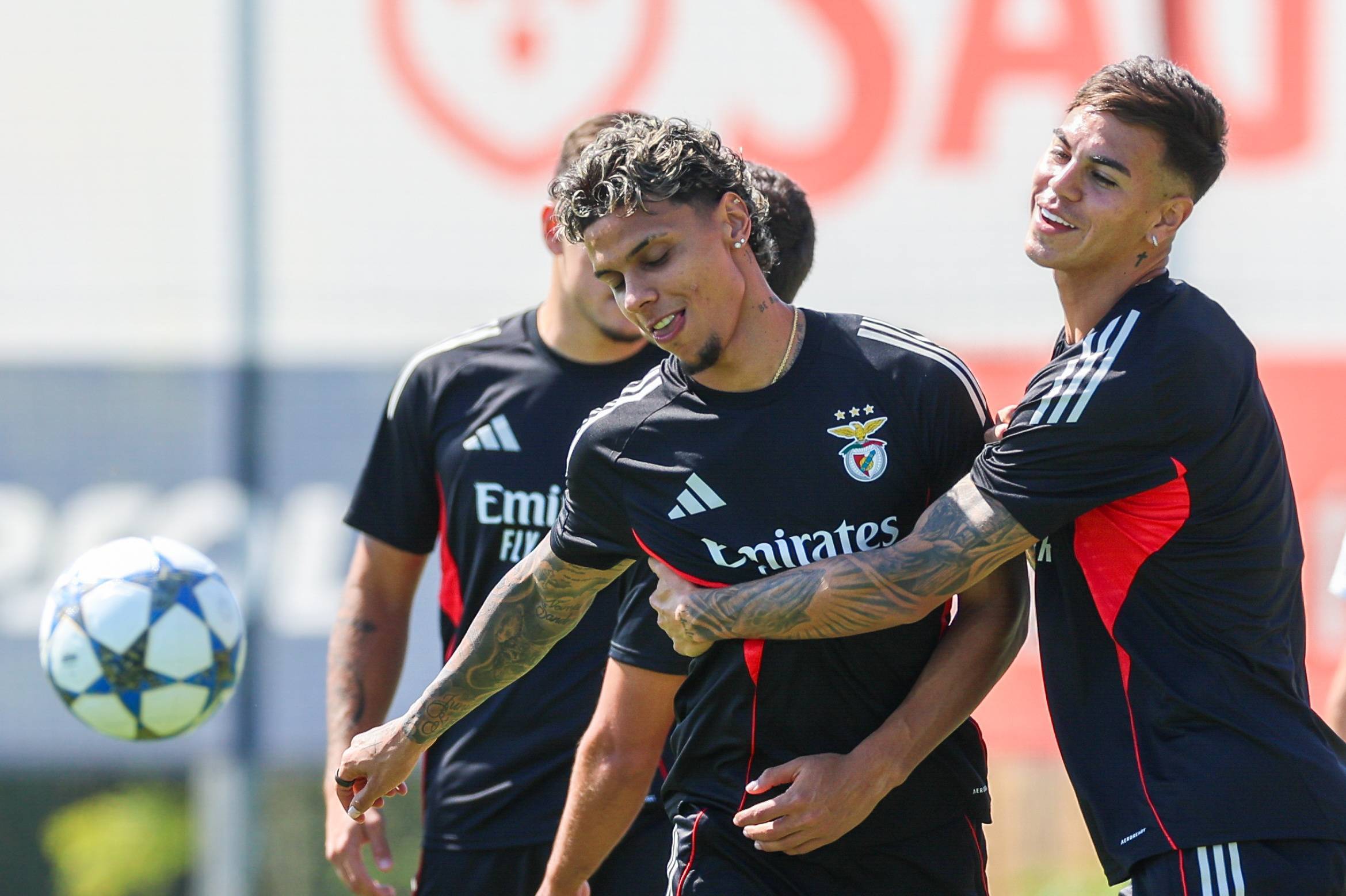 （外代二线）足球——欧冠联赛：本菲卡赛前备战