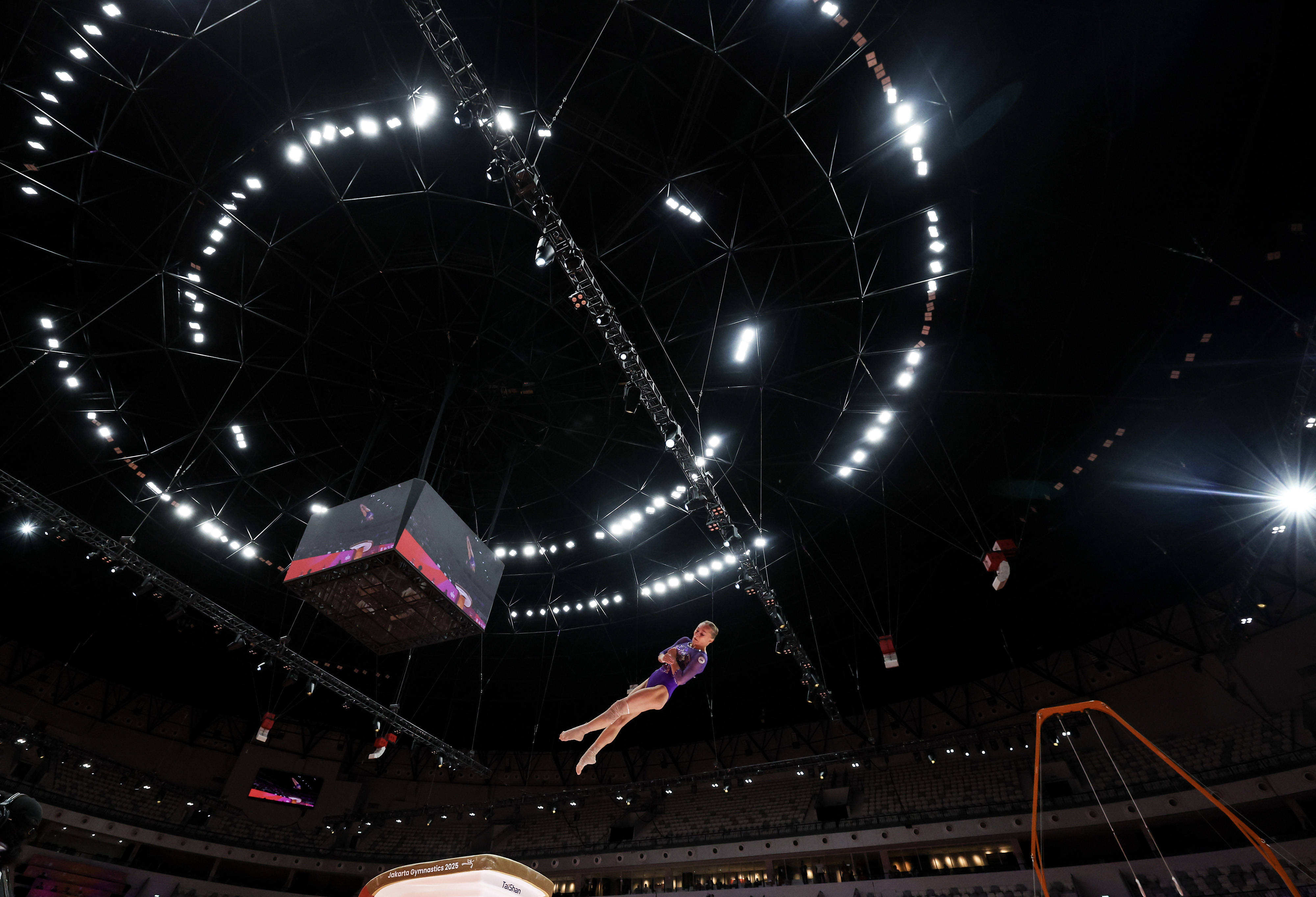 (体育)体操——世锦赛:女子跳马决赛赛况