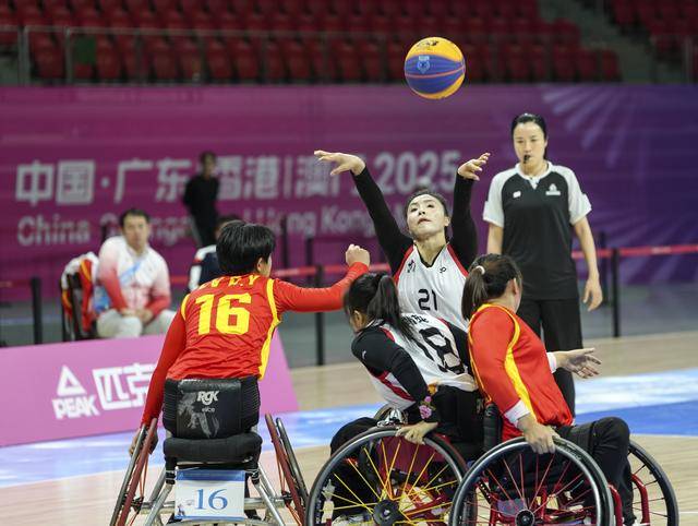全国残特奥会｜轮椅篮球女子三人篮球小组赛：广东一团队胜云南队